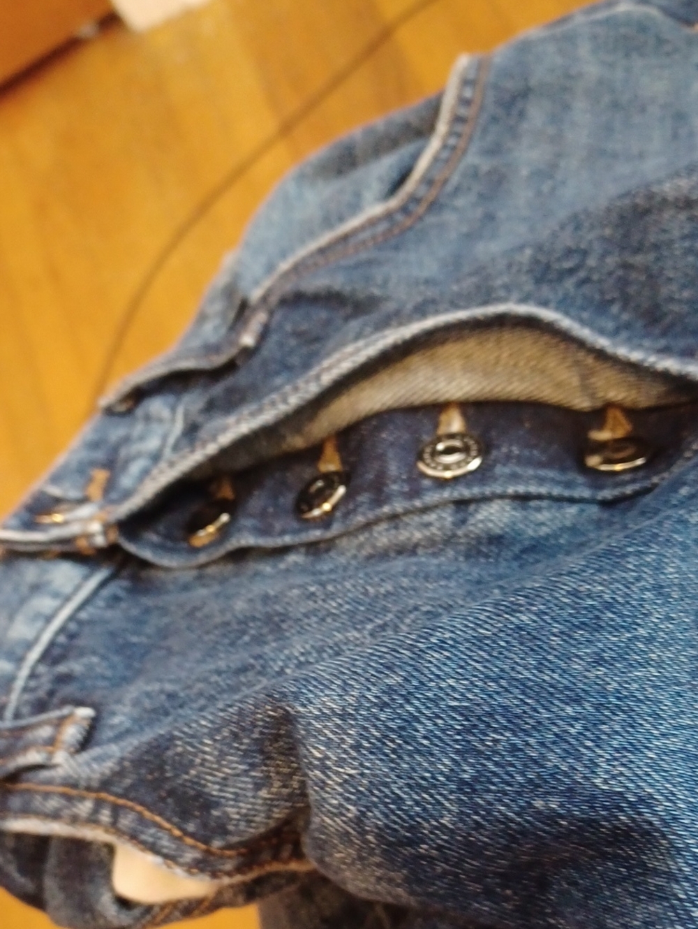 Favorite Daughter The Otto High Rise Boyfriend Ankle. Washington Button Size 28 - Picture 11 of 12